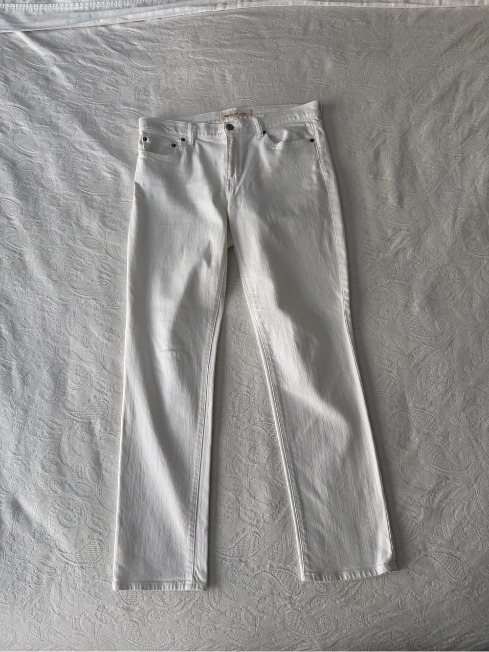GAP White Wide-Leg Women's Jeans